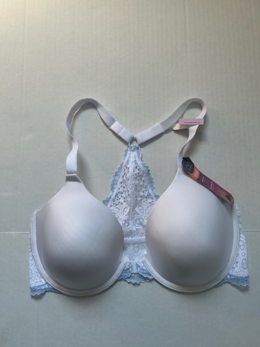 NWT Maidenform one fab fit full coverage lace racerback bra size 36D